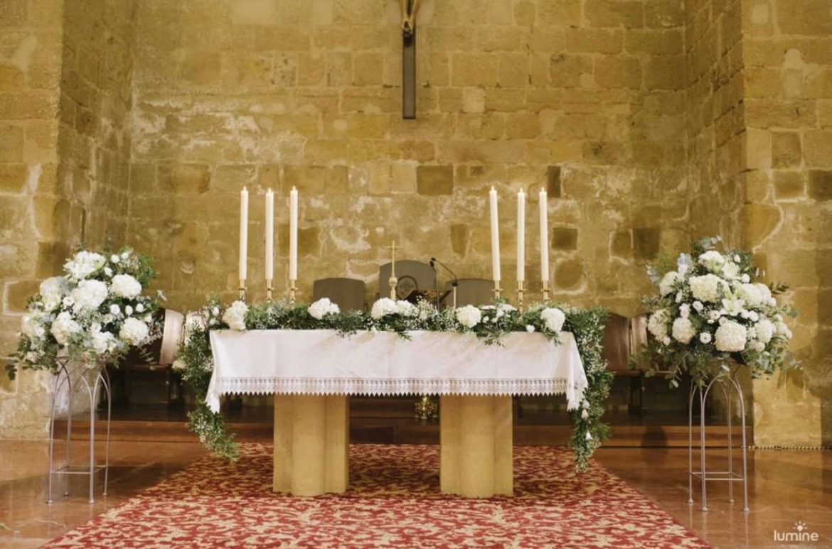 Altar Iglesia Boda Catolica