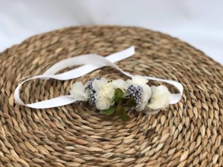 Pulseras de flor preservada pequeñas