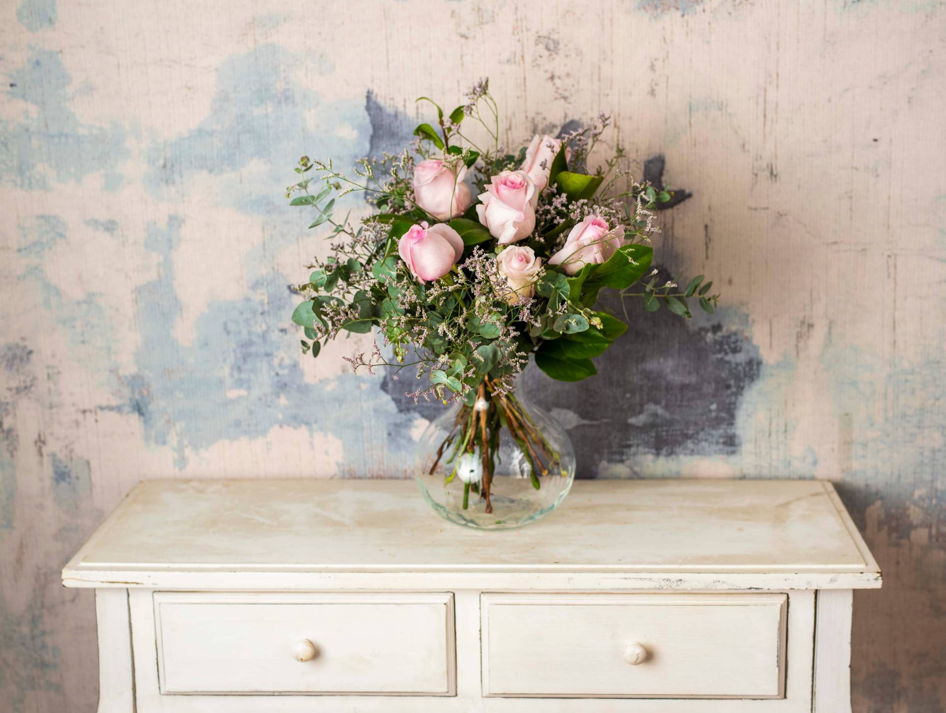 Ramo De Rosas Rosas Para Regalar