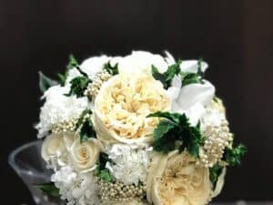 Ramos de novia rosa blanca