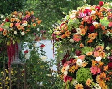 Centros florales variados