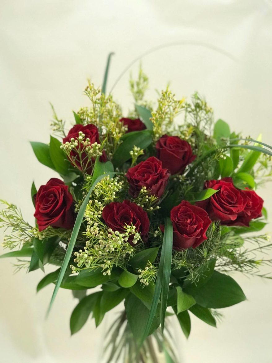 Bouquet Rosas 12 Uds
