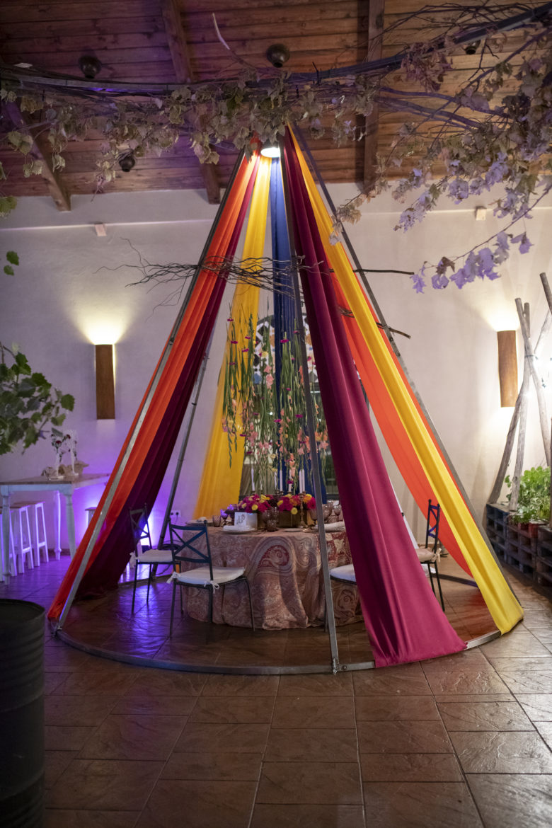 Decoración canapé para fiesta